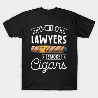 The best laywers smoke cigars T-Shirt